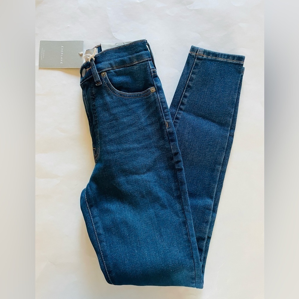 Everlane Authentic Stretch high Rise Skinny Jean NWT